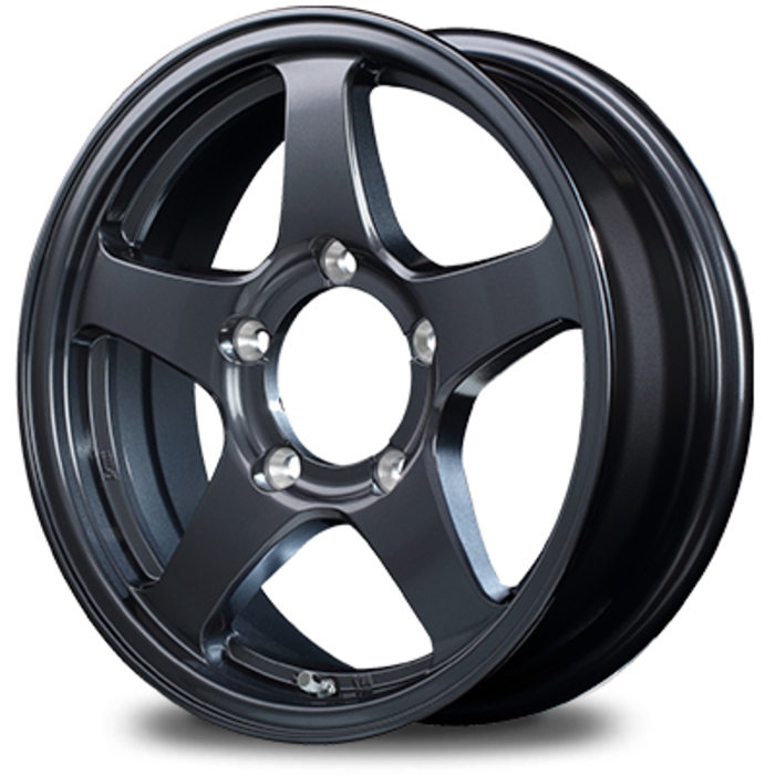 業販品 YOKOHAMA iceGUARD SUV G075 6.50R16 97/93Q LT Off Performer RT-5N+2 ダークガンメタ2 16インチ 5.5J+22 5H-139.7 冬用 4本