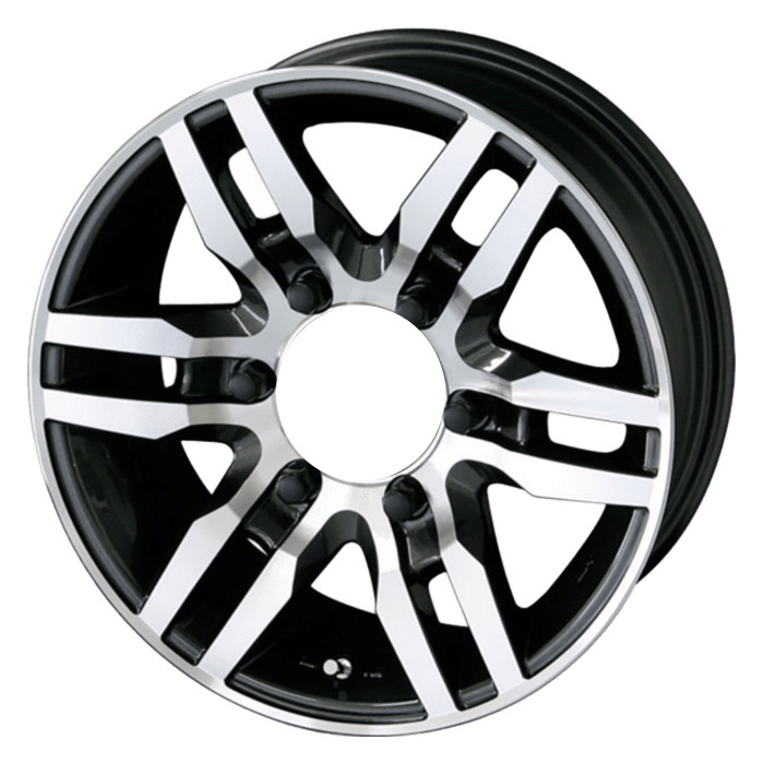 業販品 DUNLOP WINTER MAXX SJ8+ 205/70R15 96Q PPX PR-06 ガングレーメタリックポリッシュ 15インチ 6J+33 6H-139.7 冬用 4本