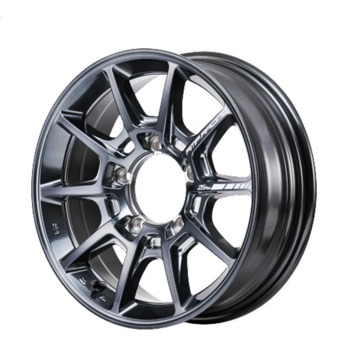 業販品 YOKOHAMA iceGUARD SUV G075 215/80R16 103Q RMP RACING R25 Plus ディープチタンシルバー 16インチ 5.5J+20 5H-139.7 冬用 4本