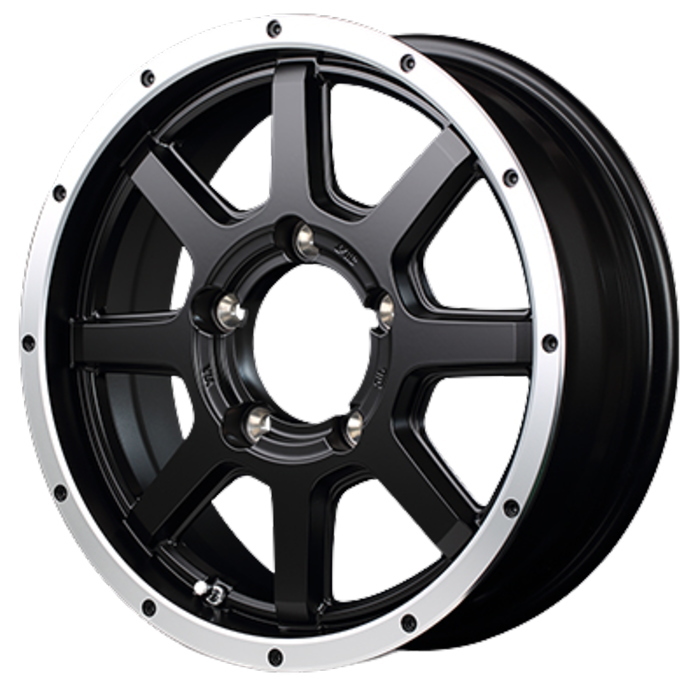 業販品 BRIDGESTONE BLIZZAK WZ-1 175/80R16 91Q ROADMAX WF-8 ブラック/フランジポリッシュ 16インチ 5.5J+22 5H-139.7 冬用 4本