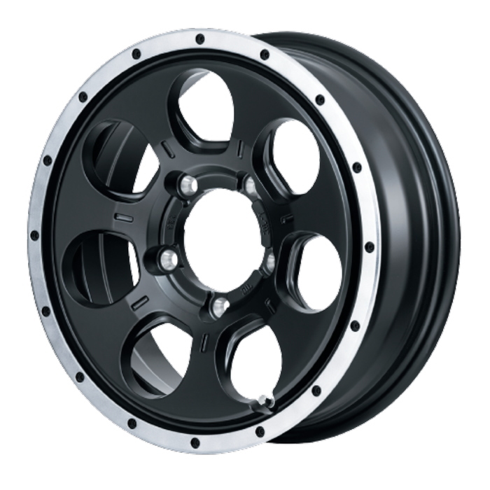 業販品 BRIDGESTONE BLIZZAK WZ-1 175/80R16 91Q ROADMAX WO-7 ブラック/フランジDC 16インチ 5.5J+22 5H-139.7 冬用 4本