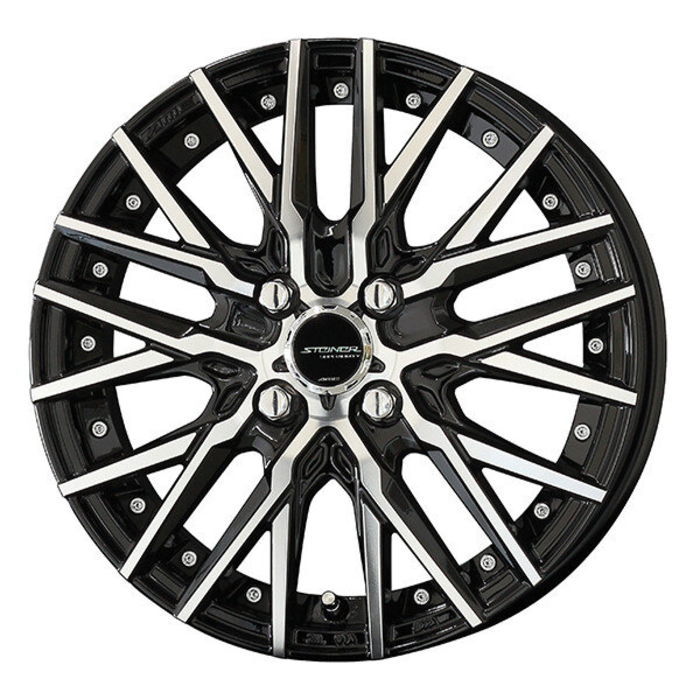 シュタイナー　CVX 4.5J-15 +45 100/4Ｈ　4本セット 業販品 [個人宅-配送不可] ホイール 4本 15インチ 4.5J+45 4H