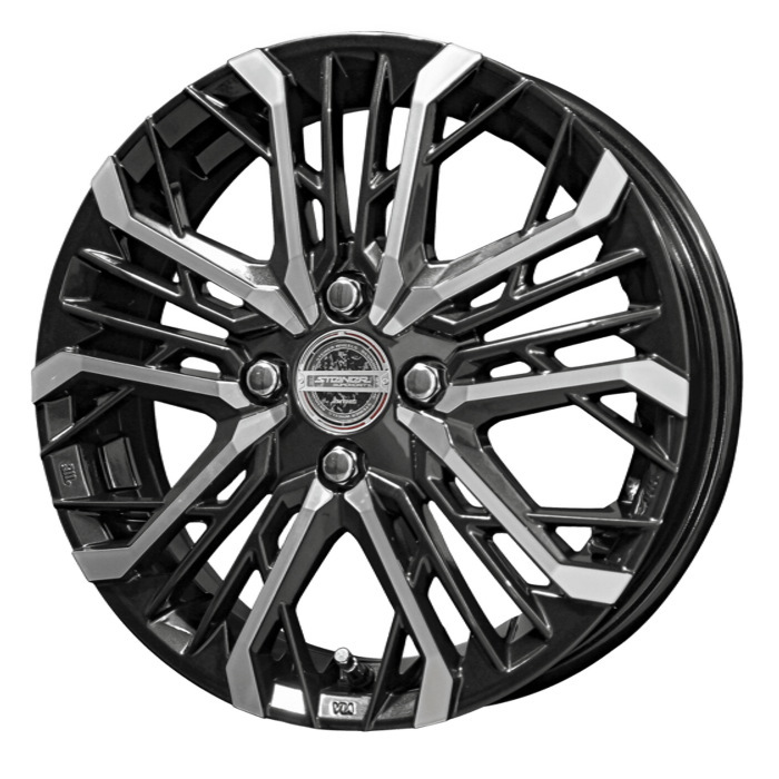 業販品 YOKOHAMA iceGUARD6 IG60 165/60R15 77Q STEINER LGX ブラックポリッシュ 15インチ 4.5J+45 4H-100 冬用 4本