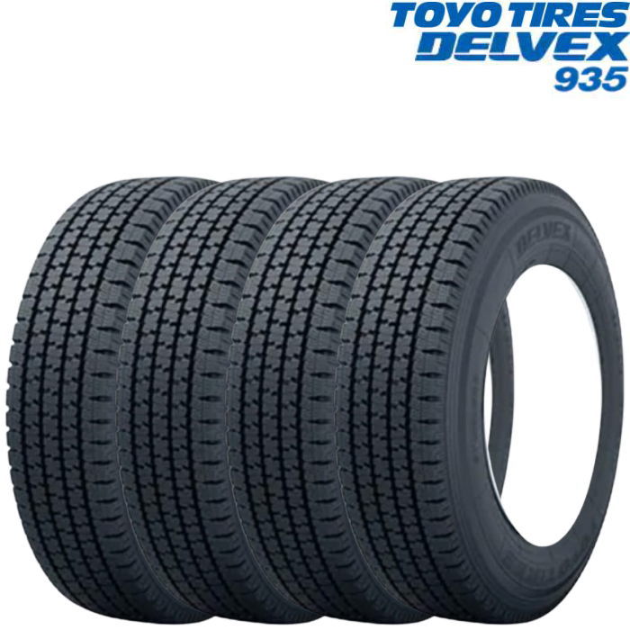 送料無料 業販品 [個人宅-配送不可] 14インチ 175/80R14 99/98N TOYO DELVEX 935 トーヨー デルベックス スタッドレスタイヤ 4本