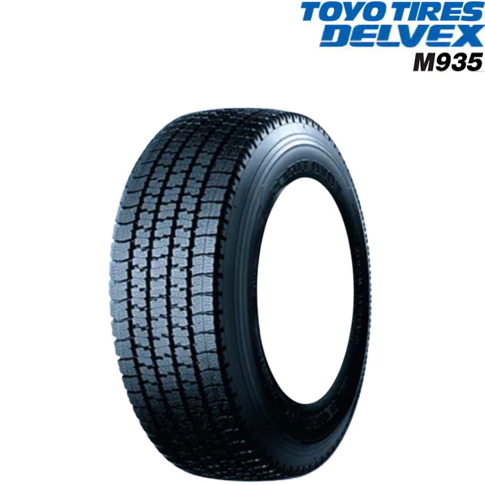 業販品 TOYO DELVEX M935 185/85R16 111/109N MID×DOD ウシャリン セミグロスブラック 16インチ 5.5J+20 5H-139.7 冬用 4本の画像