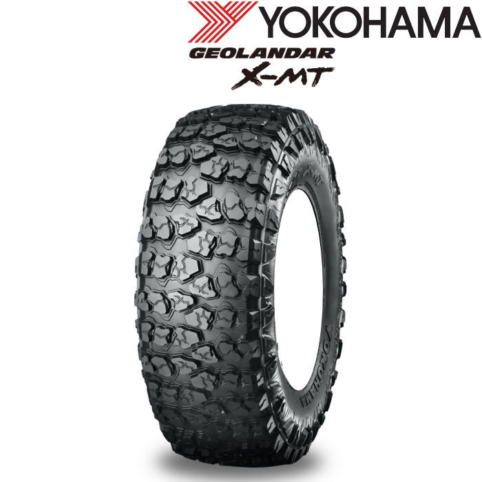 業販品 17インチ 37x12.50R17 LT 124Q YOKOHAMA GEOLANDAR X-MT ヨコハマ ジオランダー サマータイヤ単品 4本セット