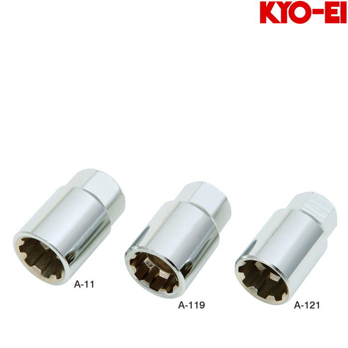 KYO-EI 専用アダプター Bull Lock M12 17 19 21HEX キーアダプター A