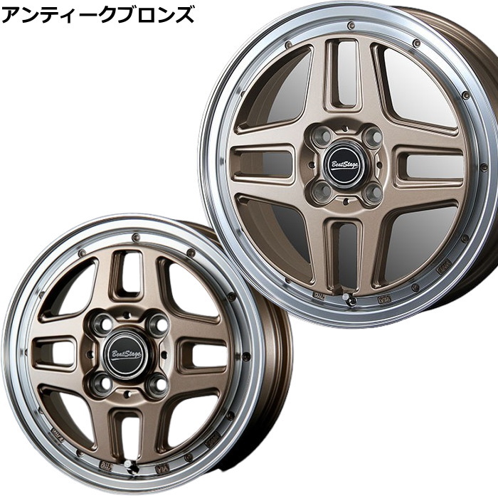 BLEST（ブレスト） 12インチ 4穴 100 4B BLEST ビートステージ WT-C