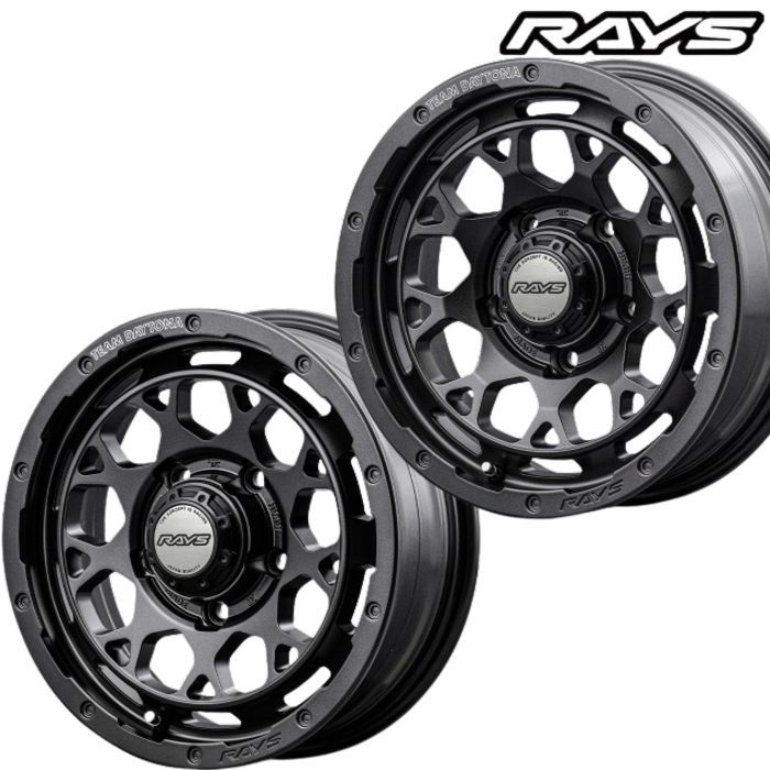 ジムニー等 TOYO OPEN COUNTRY U/T 215/70R16 RAYS TEAM DAYTONA M9+ SPEC M ガンメタ AOJ 16インチ 5穴 139.7 5.5J/6J サマータイヤセット :daytona m9 specm ty13 16 215 70 j:タイヤ・ホイール専門店 ミクスト