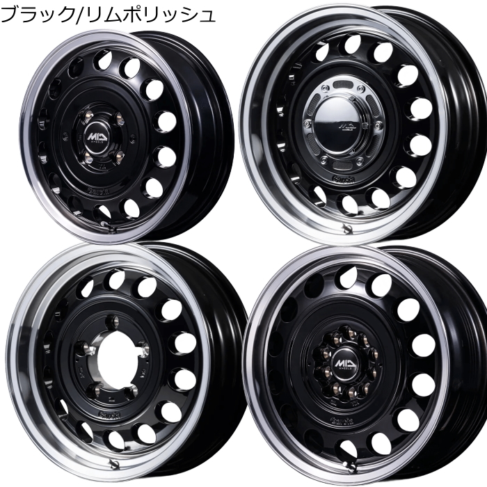 マルカサービス 15インチ 4穴 100 4.5J ガルシア シスコ タイプ2