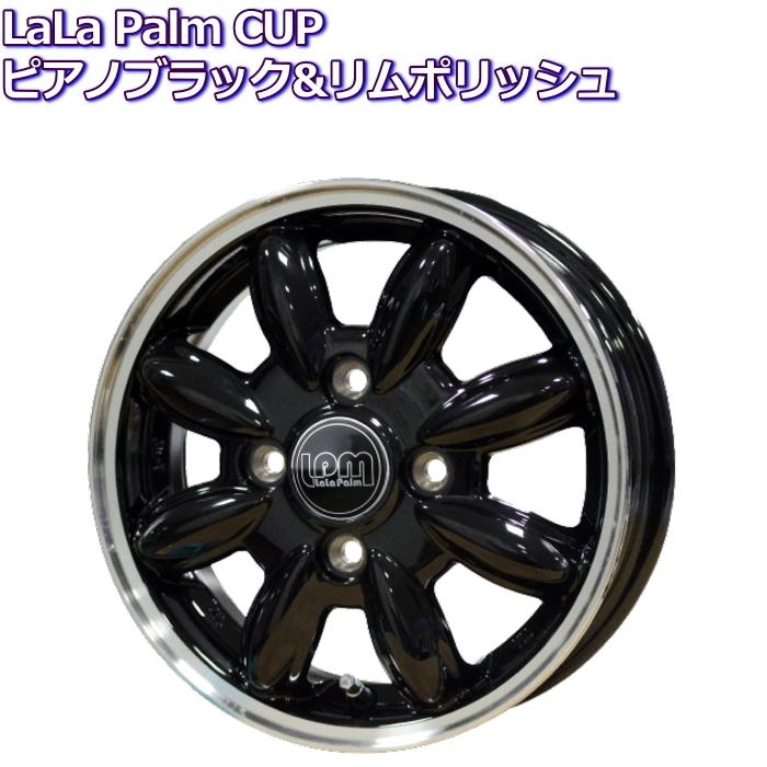 格安100%新品 タイヤホイール4本セット LaLa Palm CUP 14x4.5J 4/100 +
