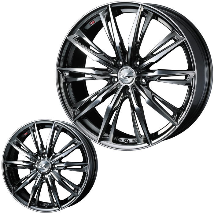 専用2 BRIDGESTONE 165/45R16 LEONIS ノーマル WEDS 165/45R16 LEONIS GX BMCMC 16インチ 4穴 100 5J サマー