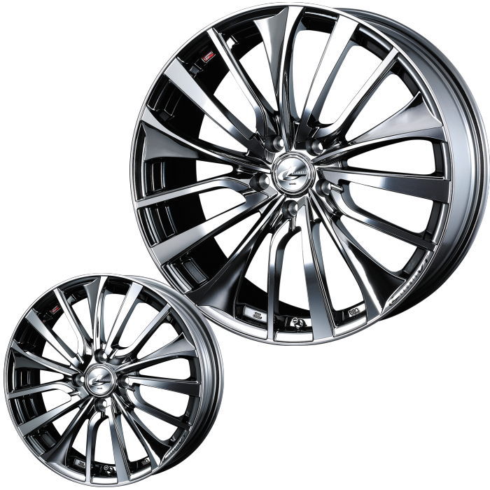 レオニスVT16インチ 165/45R16 WEDS 16インチ 4穴 100 5J LEONIS VT BMCMC ホイール単品 4本