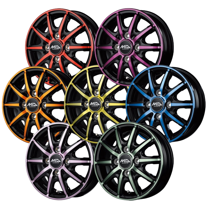 キレイなシュナイダー14インチアルミホイール シュナイダー ホイール4本セット SCHNEIDER RX-02 14インチ リム幅5.5J