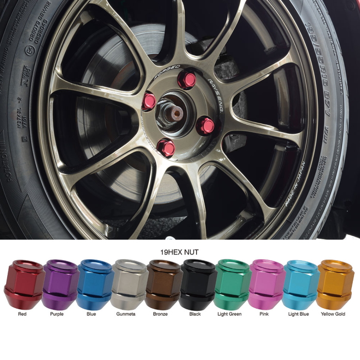 KYO-EI KYO-EI LEGGDURA RACING Compact Type ホイールナット 16個 