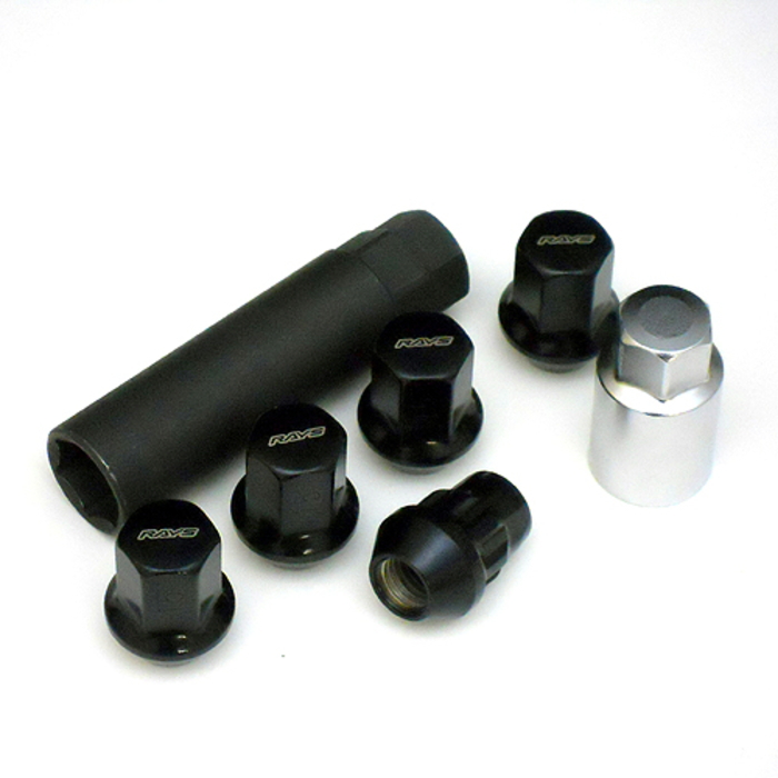 RAYS ロックナット付属20個セット 17HEXタイプ M12×P1.25/P1.5 全長 