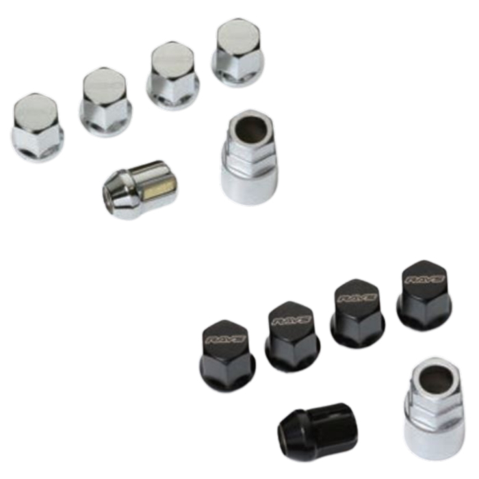 RAYS ロックナット付属20個セット 19HEXタイプ M12×P1.25/P1.5 全長
