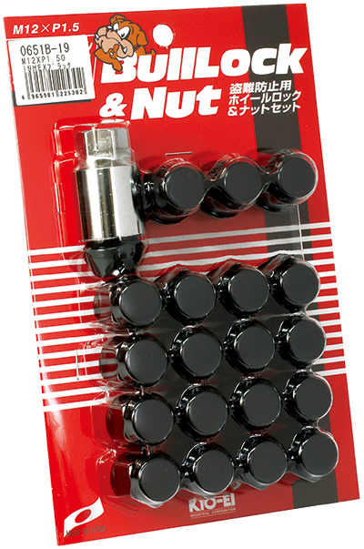 KYO-EI KYO-EI Bull Lock + Nut 20個セット 全長31mm M12×P1.25/P1.5 