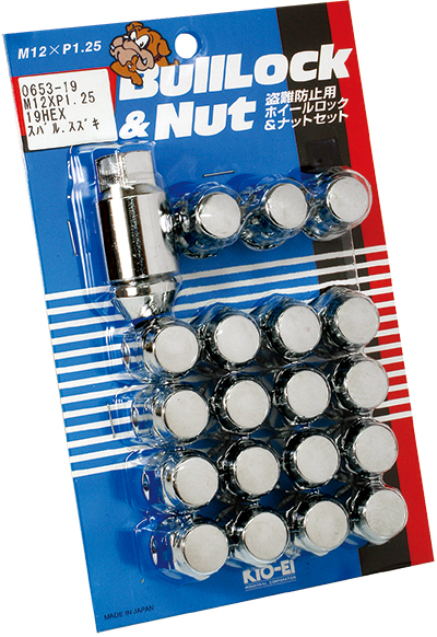 KYO-EI KYO-EI Bull Lock + Nut 20個セット 全長31mm M12×P1.25/P1.5 