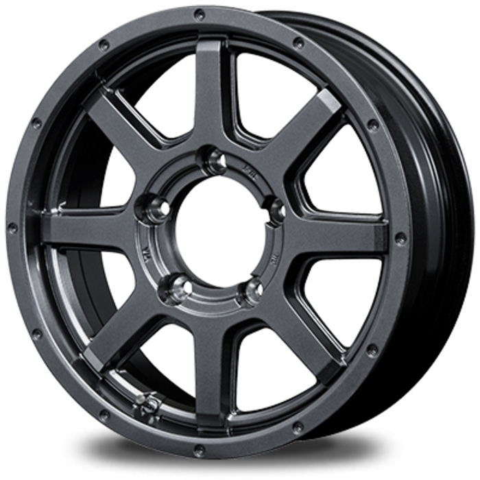 ジムニー等 TOYO OPEN COUNTRY R/T LT225/70R16 102/99Q ロードマックス マッドライダー メタリックグレー 16インチ 5穴 139.7 5.5J サマータイヤセット｜mkst