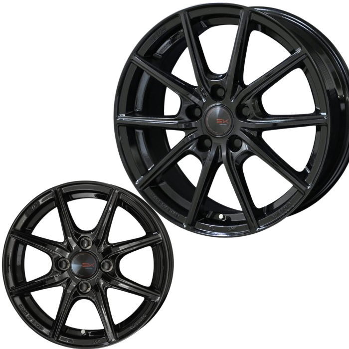 トーヨー ウィンタートランパス TX 165/60R15 ENKEI ザイン EK ソリッドブラック 15インチ 4穴 100 5.5J スタッドレスタイヤ ホイール4本セット : sein ek bk wty2 15 165 60 c : タイヤ・ホイール専門店 ミクスト