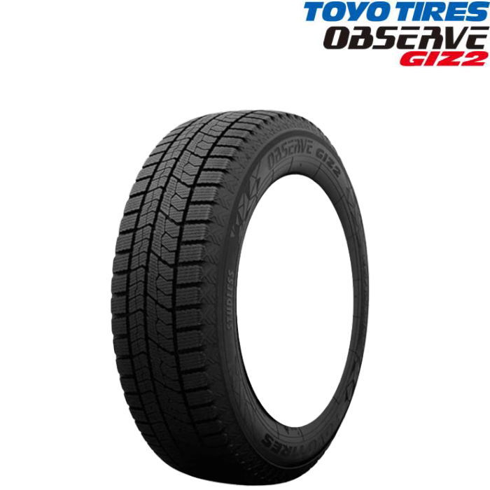 トーヨー OBSERVE GIZ2 205/50R17 クロノス CH-110 メタリックブラックポリッシュ 17インチ 5穴 114.3/100 7J スタッドレスタイヤ ホイールセット｜mkst｜04