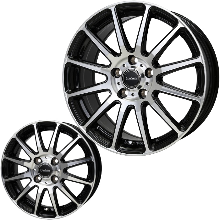 トーヨー セルシアス 175/65R15 ヴァレット グリッター ブラックポリッシュ 15インチ 5穴 114.3/100 6J スタッドレスタイヤ ホイール4本セット : valette glitter ty13 15 175 65 p : タイヤ・ホイール専門店 ミクスト