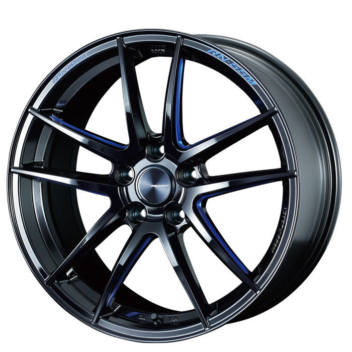 WEDS（ウェッズ） 255/45R18 WedsSport RN-55M BBM 18インチ 5穴 114.3 