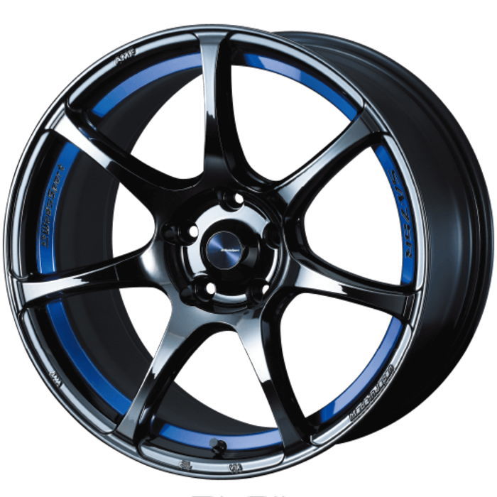 235/40R17 WedsSport SA-75R BLC2 17インチ 5穴 114.3/100 7.5J サマー  