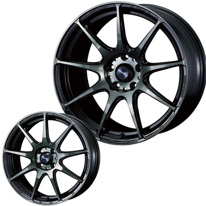 WedsSport SA-99R 17インチ 7J PCD:114.3mm 5穴 WEDS 17インチ 5穴 114.3/100 7J/7.5J WedsSport SA-99R WBC