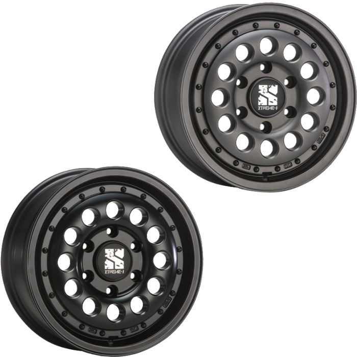ハイエース D10 (ディーテン) マットブラック 16x7J 6H 139.7 ET