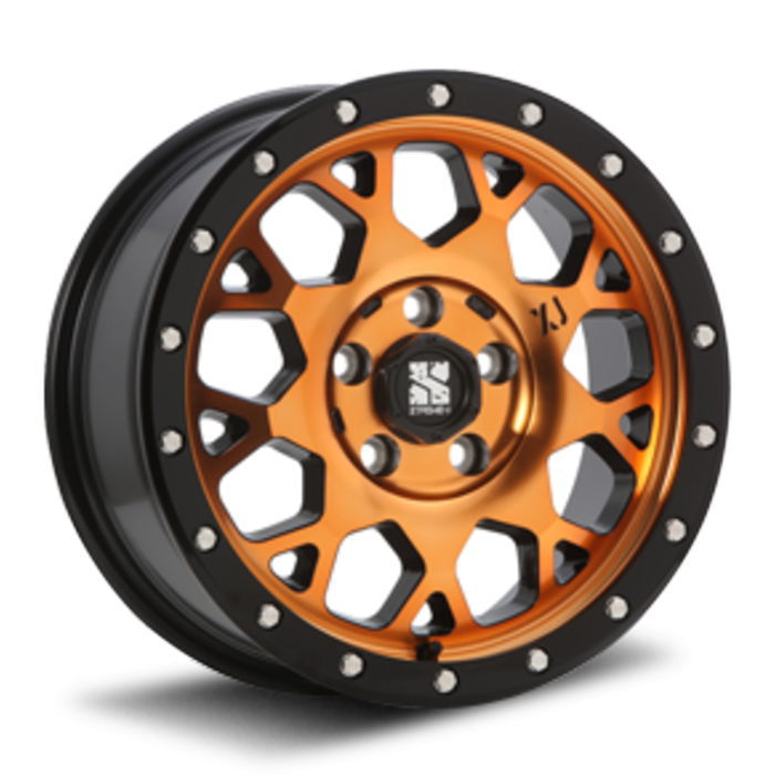 MLJ 16インチ 5穴 114.3 7J XTREME-J XJ04 アクティブオレンジ