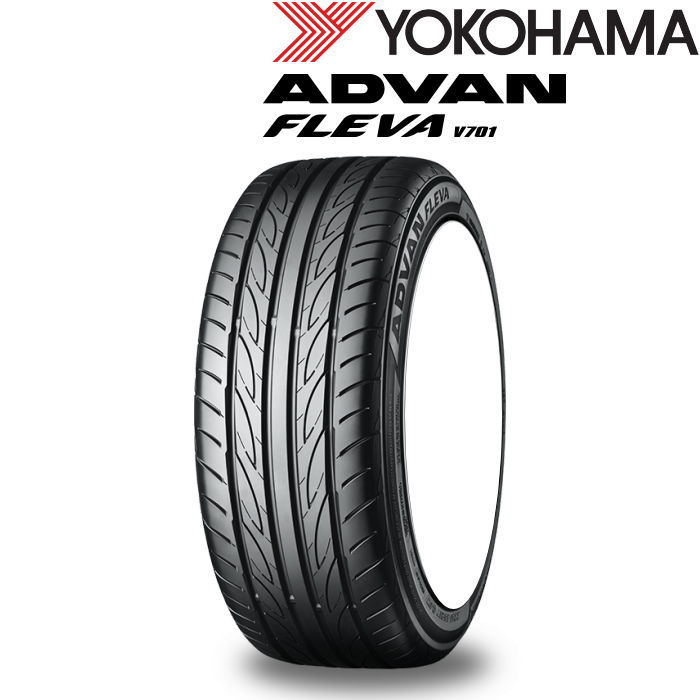 20インチ 245/40R20 99W XL YOKOHAMA ADVAN FLEVA V701 ヨコハマ アドバン フレバ サマータイヤ単品 4本セット｜mkst