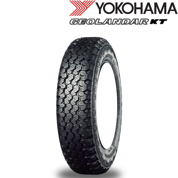 12インチ 145/80R12 80/78N YOKOHAMA GEOLANDAR KT ヨコハマ ジオランダー サマータイヤ単品 4本セット｜mkst