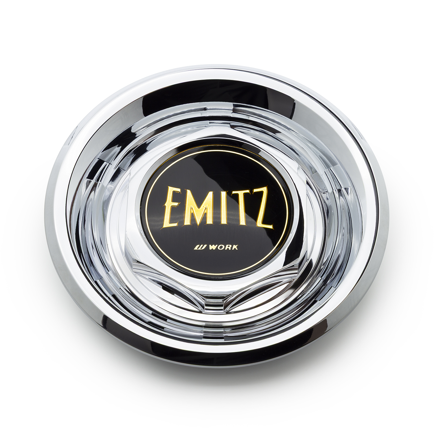 WORK センターキャップ 4枚 EMITZブランド専用センターカバー 110238 