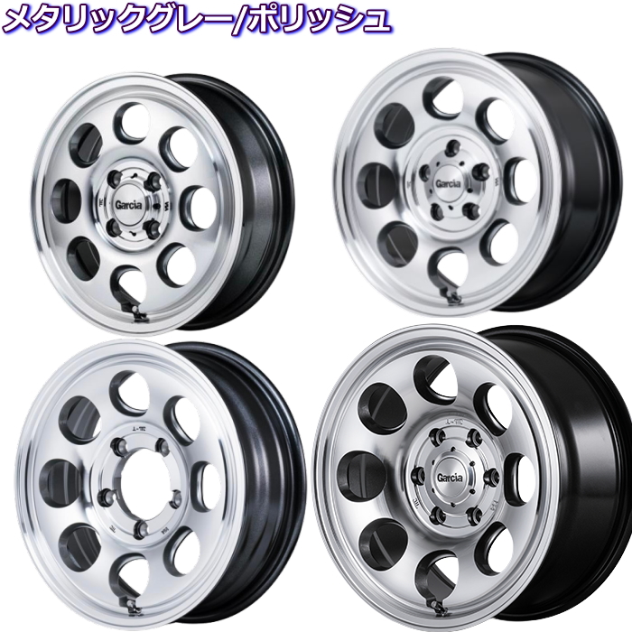 TOYO OBSERVE GIZ3 205/65R16 95Q GARCIA PALM8 メタリックグレーポリッシュ 16インチ 7J+40 5H-114.3 スタッドレス 4本セットの画像
