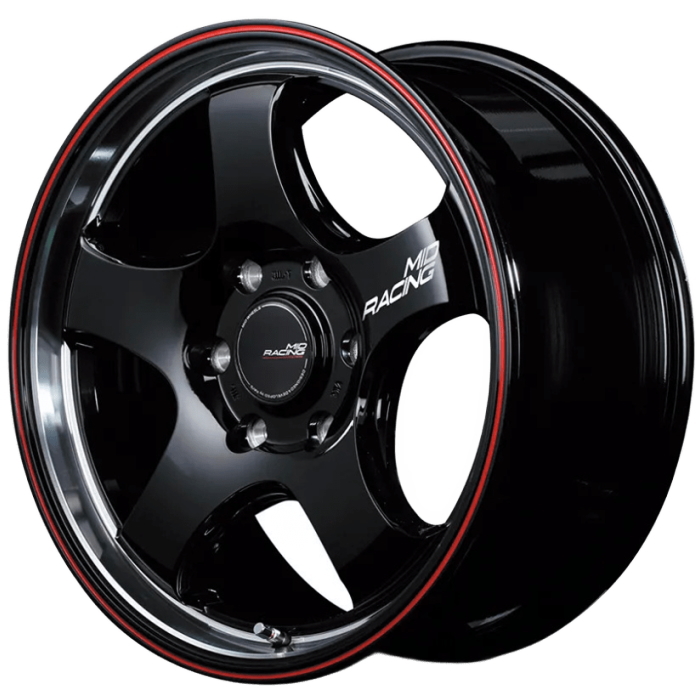 マルカサービス ホイール 4本セット 17インチ 6.5J+38 6H-139.7 MID