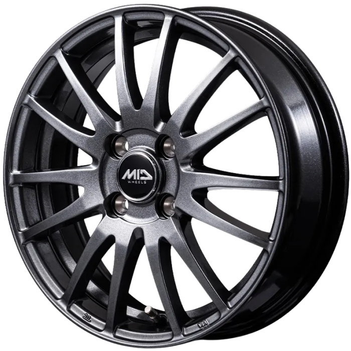 HOT STUFF（ホットスタッフ） ホイール単品 4本セット 14インチ 5J+38