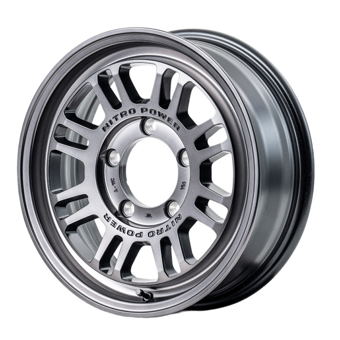 YOKOHAMA iceGUARD SUV G075 215/80R16 103Q NITRO POWER M16 ASSAULT スティールクリア 16インチ 5.5J+20 5H-139.7 スタッドレス 4本セット