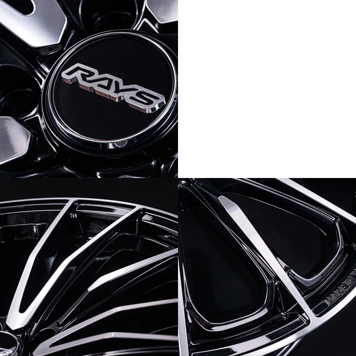 RAYS ホイール単品 4本セット 18インチ 7J+48 5H-100 VERSUS VOUGE SE
