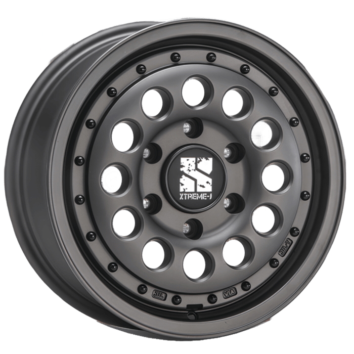 ホイール単品 1本 16インチ 6.5J+38 6H-139.7 XTREME-J RUGGED ガンブラック