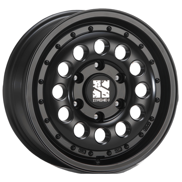 ホイール単品 1本 16インチ 6.5J+38 6H-139.7 XTREME-J RUGGED サテンブラック