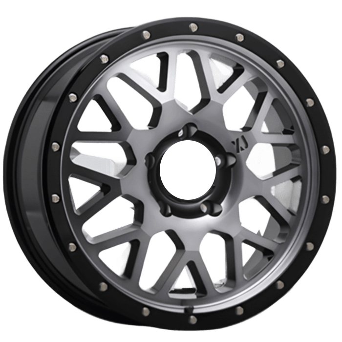 ホイール4本セット 16インチ 5.5J+22 5H-139.7 XTREME-J XJ04 ブラック/スモーク