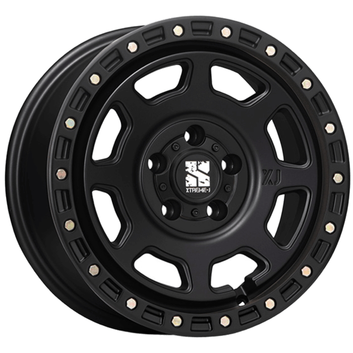ホイール4本セット 16インチ 7J+28 5H-114.3 XTREME-J XJ07 サテンブラック