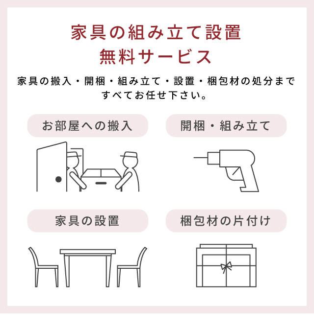 開梱設置