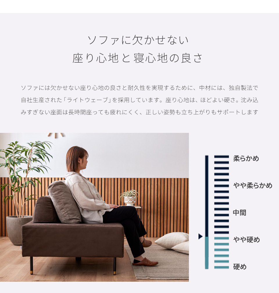 座り心地の良さ