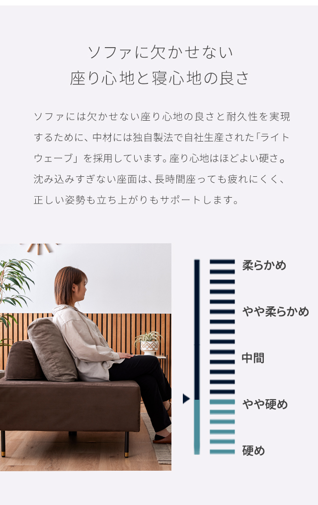 座り心地の良さ