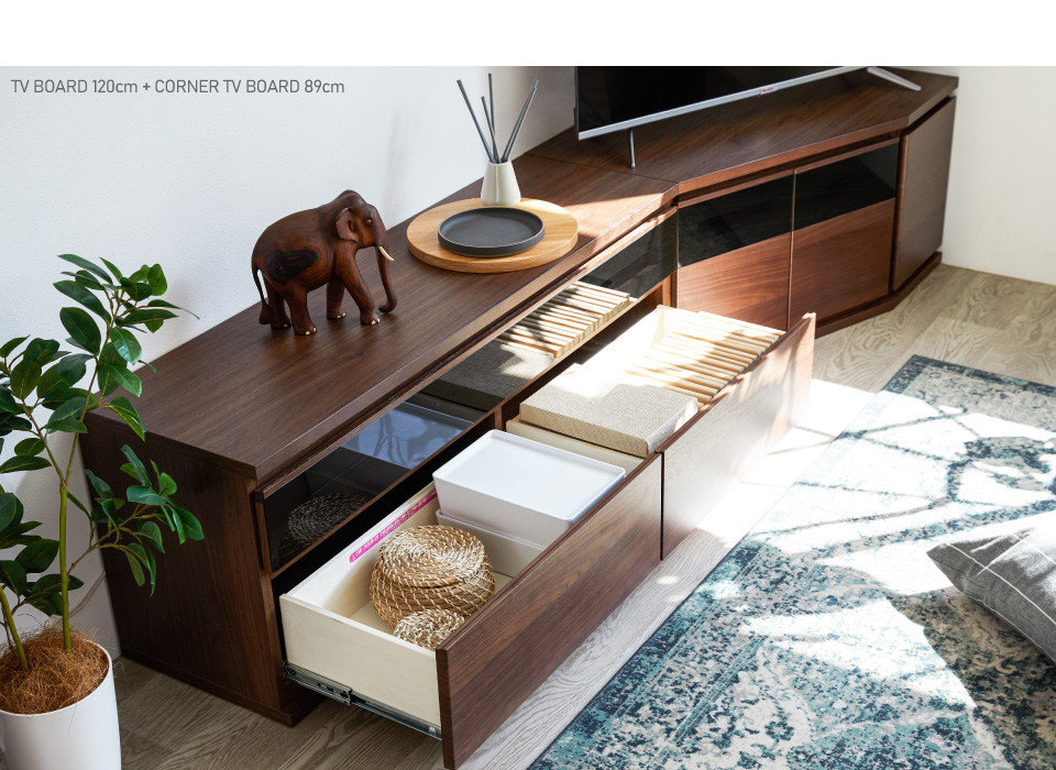 CORNER TV BOARD