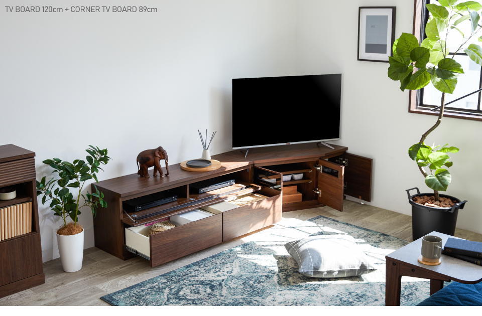 CORNER TV BOARD