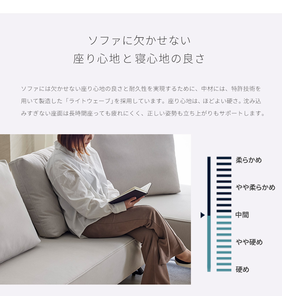 座り心地の良さ